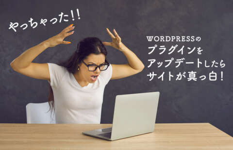 WordPressのプラグインを更新したら画面が真っ白